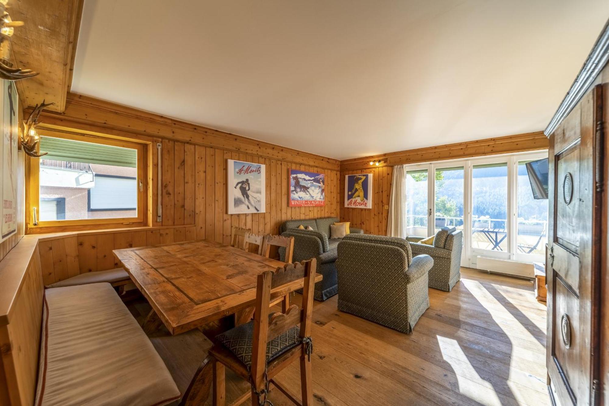 Chesa Bellavista - St. Moritz Apartment Ngoại thất bức ảnh